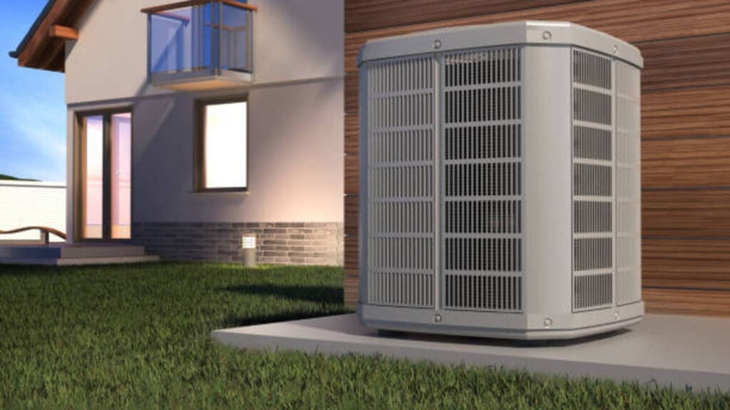 home hvac system outdoor unit.