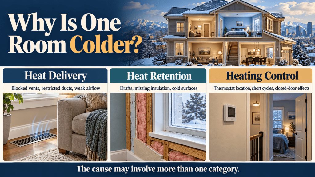 Why Is One Room Colder Infograph
